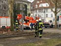 KVB Zug entgleist Koeln Suelz Suelzguertel P082